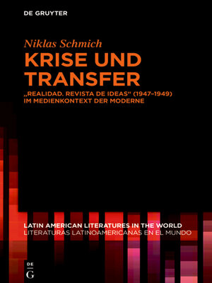 cover image of Krise und Transfer